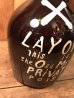 50〜60年代のLAY OFF陶器製スカルデキャンタボトル