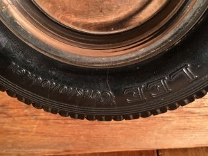 50〜60年代頃のタイヤモチーフのLEE(リー)灰皿