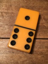 50's Bakelite Butterscotch Catalin Dominoes　ビンテージ　ベークライト　ドミノ　50年代　ヴィンテージ