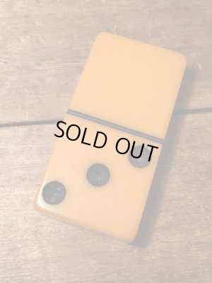  50年代頃のベークライトで出来たビンテージドミノ