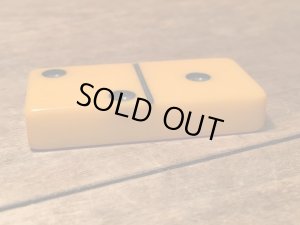  50年代頃のベークライトで出来たビンテージドミノ