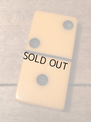  50年代頃のベークライトで出来たビンテージドミノ