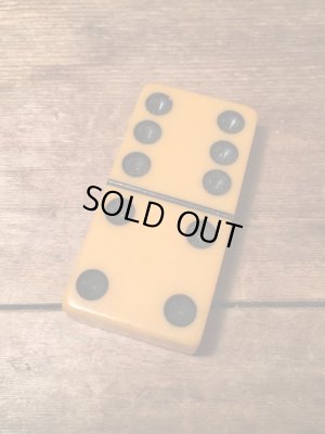  50年代頃のベークライトで出来たビンテージドミノ