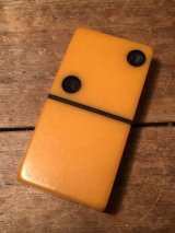 50's Bakelite Butterscotch Catalin Dominoes　ビンテージ　ベークライト　ドミノ　50年代　ヴィンテージ