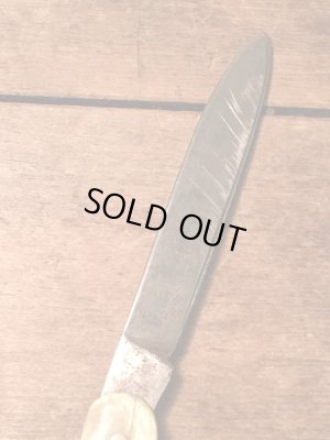 50年代頃の持ち手にシェルが使用されているビンテージポケットナイフ