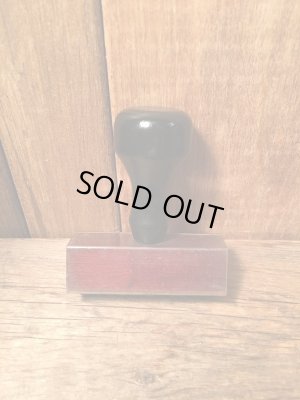 木製のビンテージスタンプ