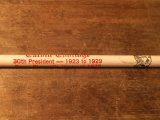 Vintage Wood Pencils US Presidents  ビンテージ　大統領　鉛筆　ヴィンテージ