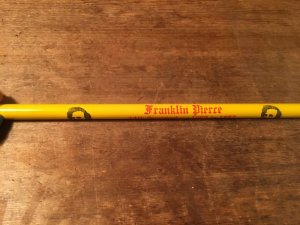 歴代の大統領がデザインされている鉛筆