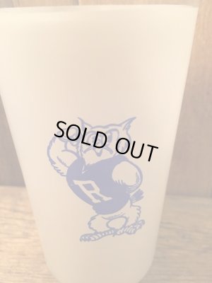 画像4: College Pennant VIntage Glass ビンテージ　カレッジ　グラス　ペナント柄　ラグビー　チーム　60年代　70年代　ヴィンテージ