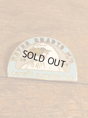  80年代、アメリカのモーターサイクルのクラブチームのピンバッジ