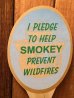 アメリカの森林火災撲滅キャンペーンのPRキャラクター、スモーキーベアの紙のしおり