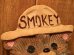 アメリカの森林火災撲滅キャンペーンのPRキャラクター、スモーキーベアの陶器製マグネット