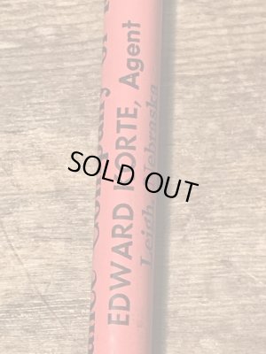 アメリカの企業の宣伝用ノベルティとして作られたビンテージの鉛筆