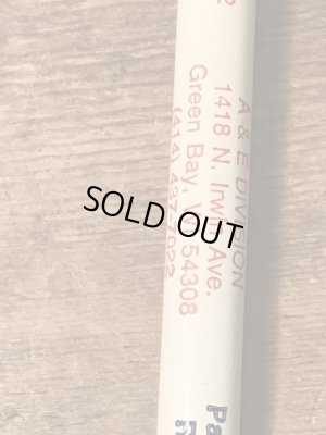 アメリカの企業の宣伝用ノベルティとして作られたビンテージの鉛筆