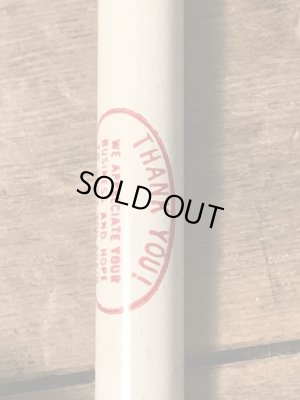 アメリカの企業の宣伝用ノベルティとして作られたビンテージの鉛筆