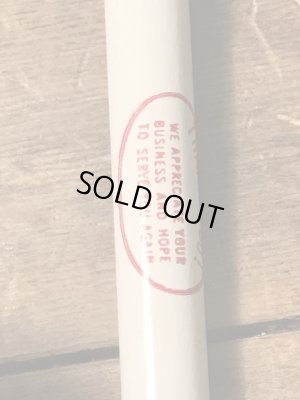 アメリカの企業の宣伝用ノベルティとして作られたビンテージの鉛筆