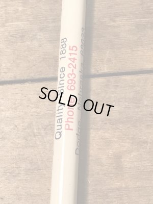 アメリカの企業の宣伝用ノベルティとして作られたビンテージの鉛筆