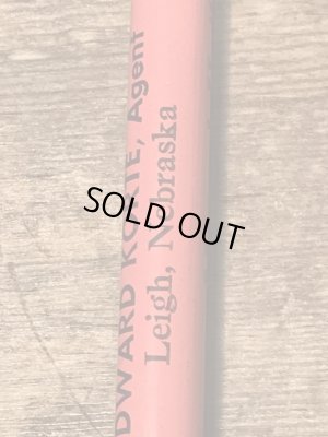 アメリカの企業の宣伝用ノベルティとして作られたビンテージの鉛筆