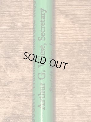 アメリカの企業の宣伝用ノベルティとして作られたビンテージの鉛筆