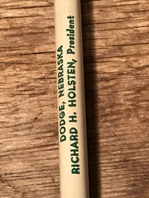 アメリカの企業の宣伝用ノベルティとして作られたビンテージの鉛筆