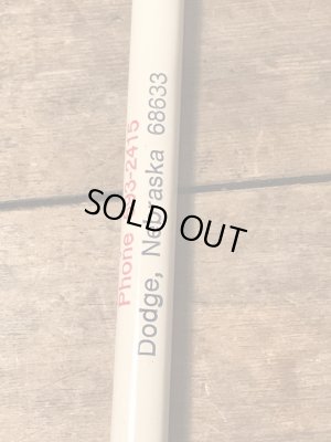 アメリカの企業の宣伝用ノベルティとして作られたビンテージの鉛筆