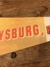 80年代頃のHistoric Gettysburg(ゲティスバーグ)ＩＭＰＯＫＯ製のスーベニア不織布製ペナント