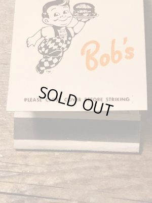 アドバタイジングキャラクターのビッグボーイのヴィンテージブックマッチ