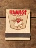 70年代頃〜のHAMBO'Sレストランのビンテージブックマッチ