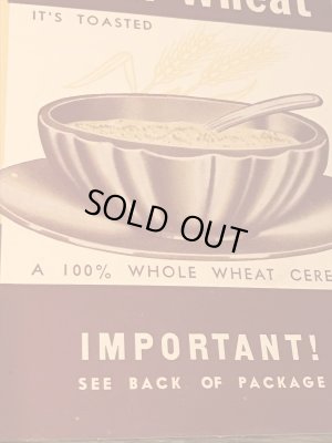 30年代頃のシリアルのヴィンテージペーパーボックス