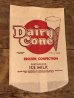 50年代頃のアイスクリームショップのビンテージ紙袋