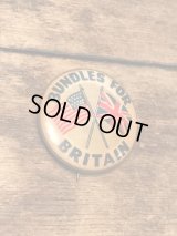 Bundles For Britain Can Badge　ビンテージ　缶バッジ　ヴィンテージ　バッチ　40年代　vintage