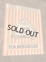 Hearty Appetite! Hamburger Paper Bag　ビンテージ　ハンバーガー　紙袋　アドバタイジング　企業物　50年代　ヴィンテージ　vintage