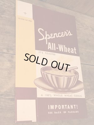 30年代頃のシリアルのビンテージペーパーボックス