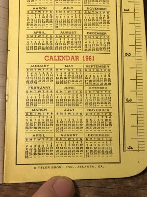 ワークウェアブランドのオシュコシュのヴィンテージタイムブック