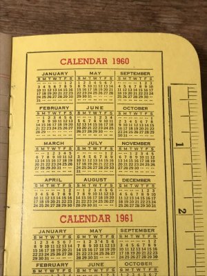 60年代頃のオシュコシュのビンテージタイムブック