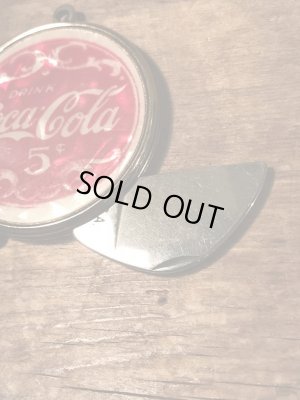 シェル加工のコカコーラのヴィンテージポケットナイフ