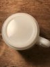 リプトンのミルクガラス製のヴィンテージプリントマグカップ