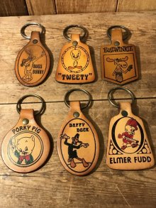 他の写真1: Looney Tunes Tweety Leather Key Ring　トゥイーティー　ビンテージ　キーホルダー　ルーニーテューンズ　70年代　レザー　ワーナーブラザーズ　ヴィンテージ　vintage