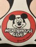 70年代頃のミッキーマウスクラブのビンテージランチョンマット