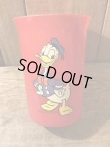 Donald Duck Plastic Cup　ドナルドダック　ビンテージ　コップ　ディズニー　カップ　70年代　ヴィンテージ　vintage
