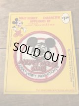 Mickey Mouse Club Patch　ミッキーマウスクラブ　ビンテージ　ワッペン　ディズニー　disney　70年代　ヴィンテージ　vintage