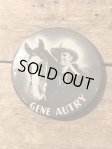 Gene Autry Can Badge　缶バッジ　ビンテージ　ジーンオートリー　50年代　ミュージシャン　バッチ　ヴィンテージ　vintage