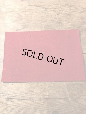 40年代頃のカレッジ物のフェルト製ヴィンテージワッペン