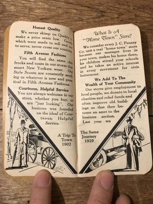 20年代頃のJCペニーのビンテージタイムブック