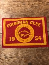 Willamette University Freshman Glee Felt Patch　カレッジ　ビンテージ　ワッペン　50年代　ユニバーシティ　フェルト　ヴィンテージ　vintage