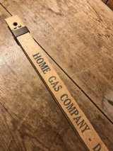 Advertising Wood Sliding Yard Stick　定規　ビンテージ　物差し　アンティーク　ルーラー　インダストリアル　ヴィンテージ　vintage