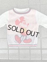 Disney Mickey Mouse Boys Sweater　ミッキーマウス　ビンテージ　キッズ　セーター　70年代　ディズニー　ヴィンテージ　vintage