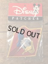 Disney Donald Duck Patch　ドナルドダック　ビンテージ　ワッペン　80年代　ディズニー　パッチ　ヴィンテージ　vintage