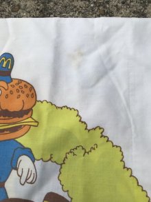 他の写真2: McDonald's Pillowcase 　マクドナルド　ビンテージ　ピローケース　ビッグマックポリス　70年代　ロナルド　シーツ　ヴィンテージ　vintage
