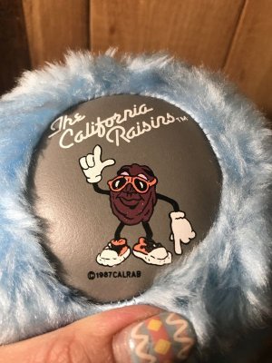 80年代頃のカリフォルニアレーズンのビンテージ耳あて